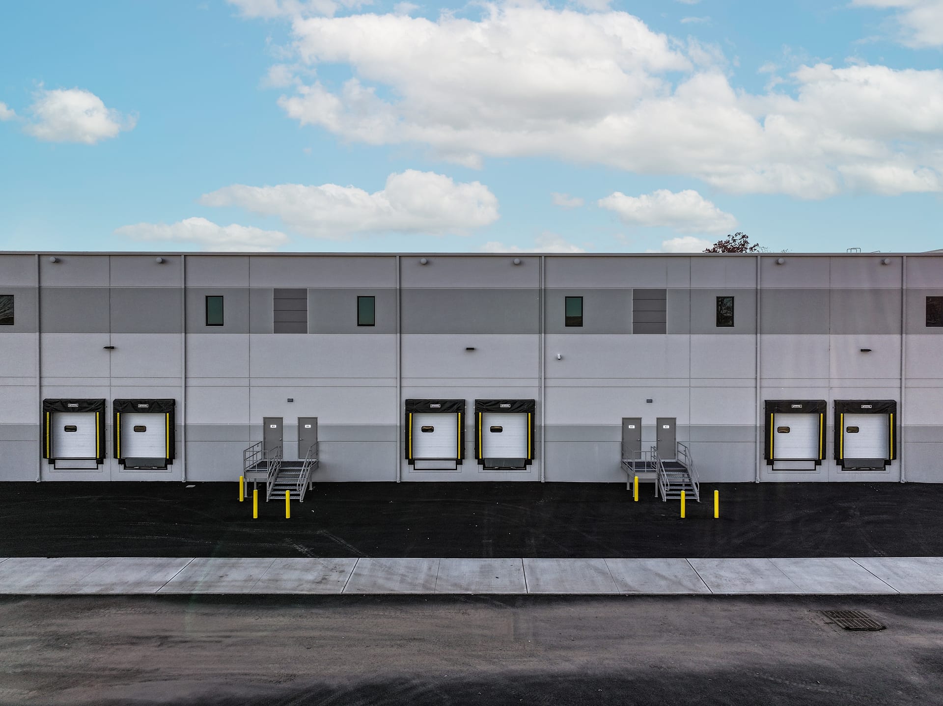 Warehouse Drone Photography