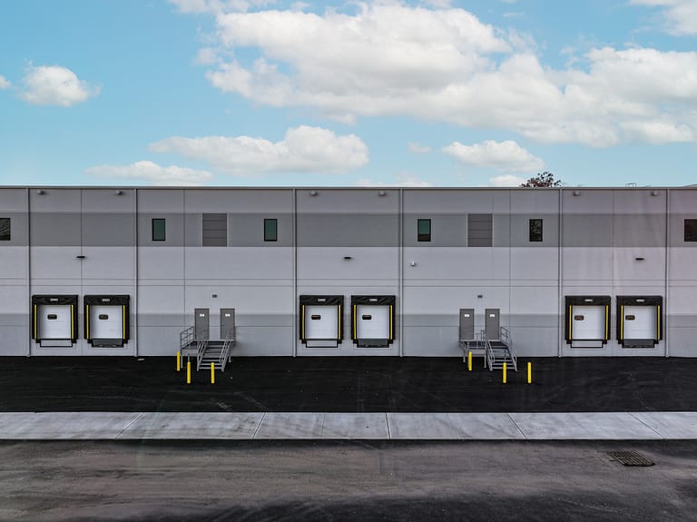 Warehouse Drone Photography
